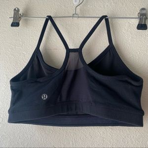 Lululemon Black Sports Bra Sz 4